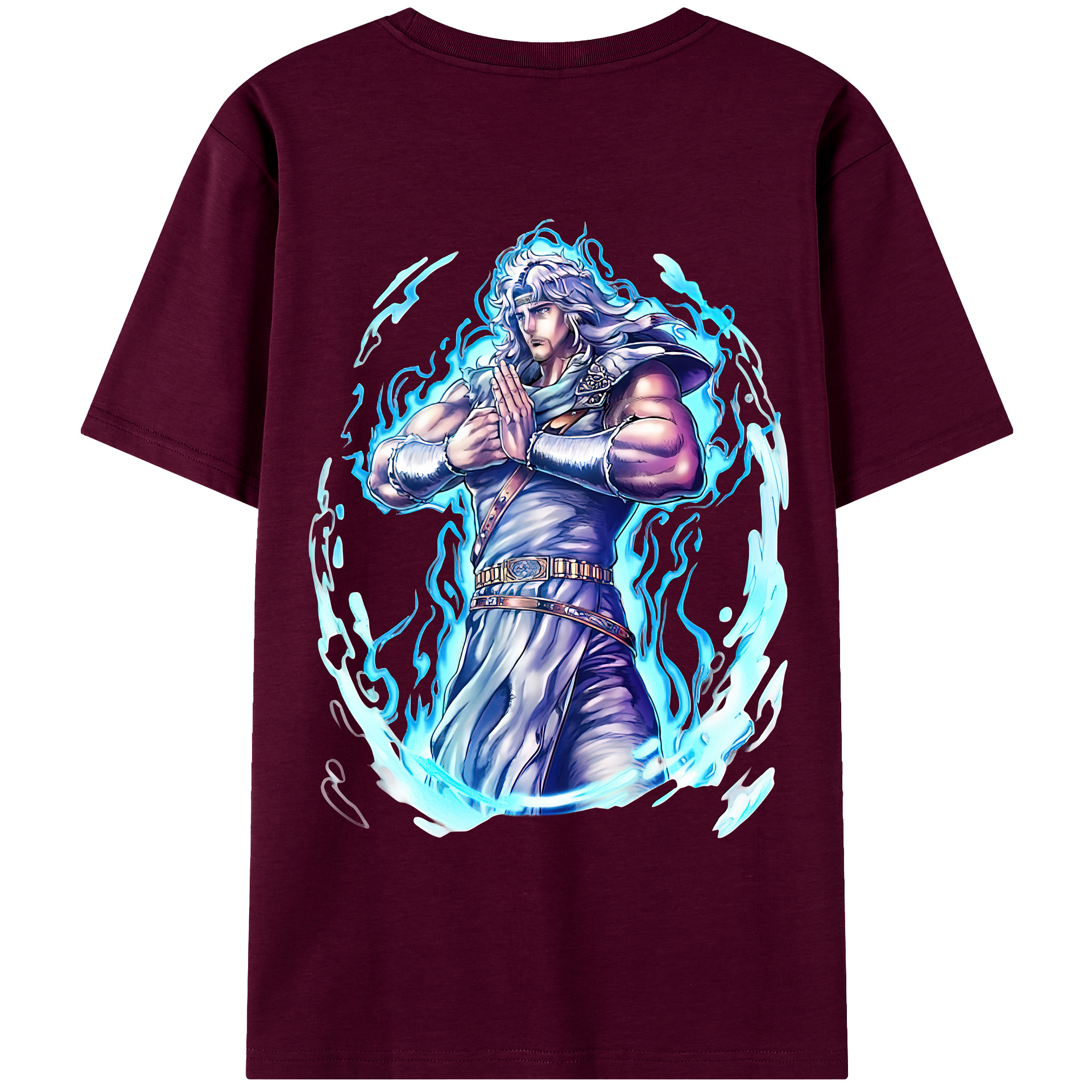 （画像用） 北斗の拳 Fist of the North Star レディース半袖Tシャツ(バックプリント)